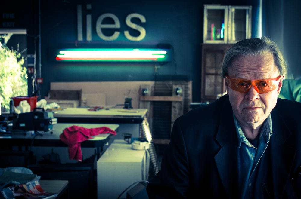 Just Who Is Bob Kingdom. Seen here in my studio, bob appears as a West Coast Hitman