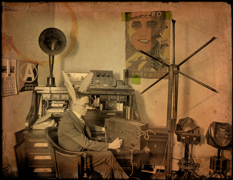 tyszko broadcasts from imaginary studio