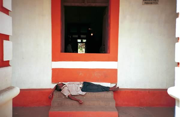 sleeping