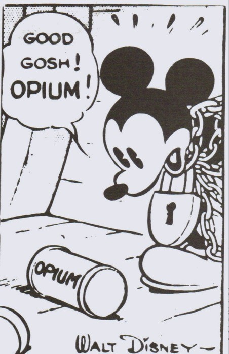 mickey mouse opium