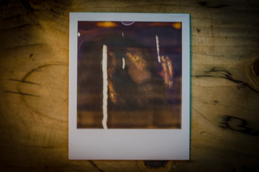 Polaroids in the Style of Bacon